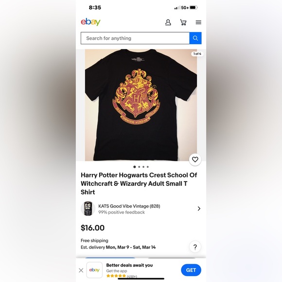 Hogwarts Crest School Of Witchcraft & Wizardry - Picture 5 of 5